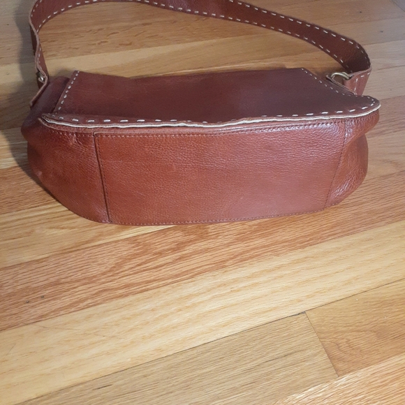 Sundance Women's leather Satchel Bag  Brown OS Sundance - Picture 4 of 5